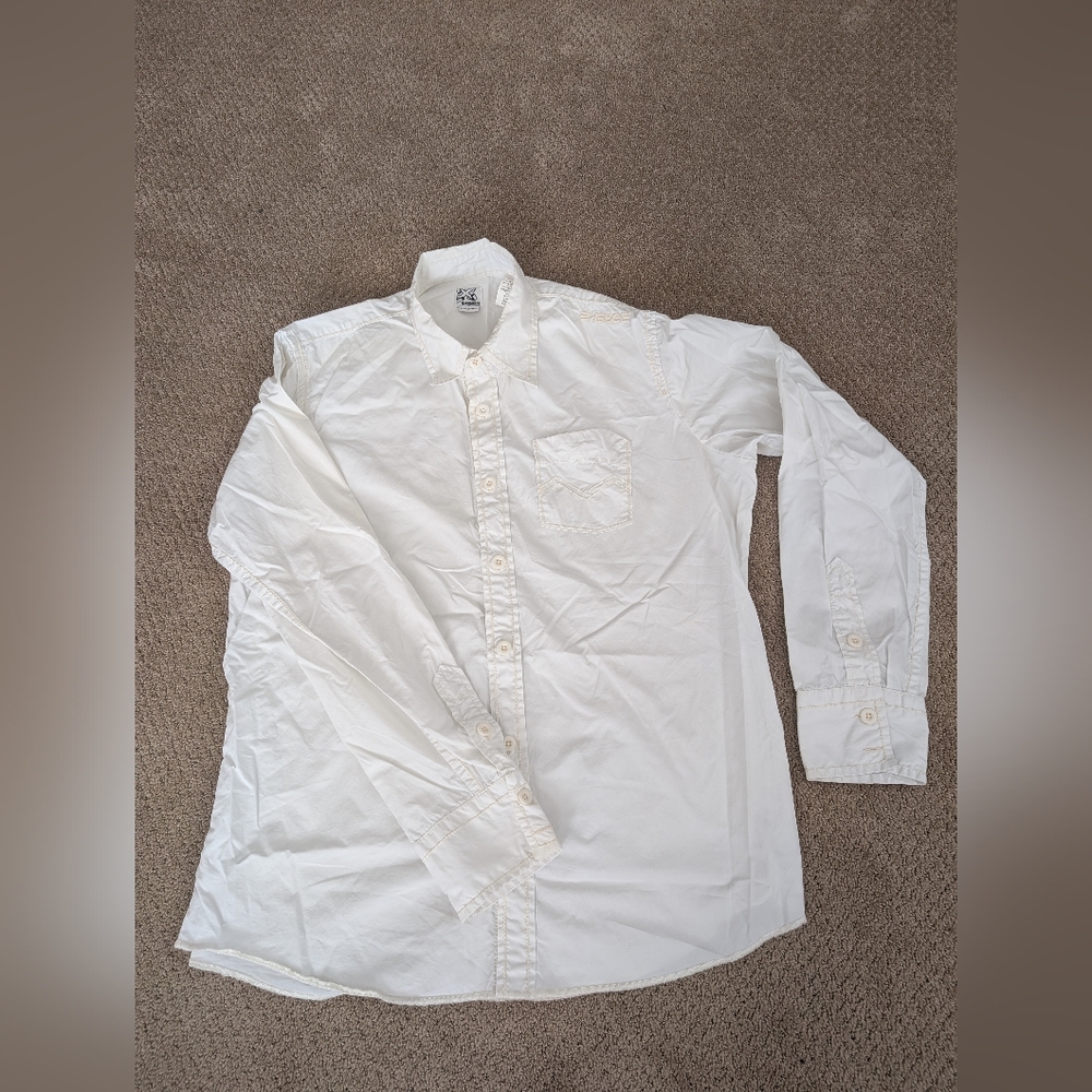 Energie Vintage White Men's Shirt